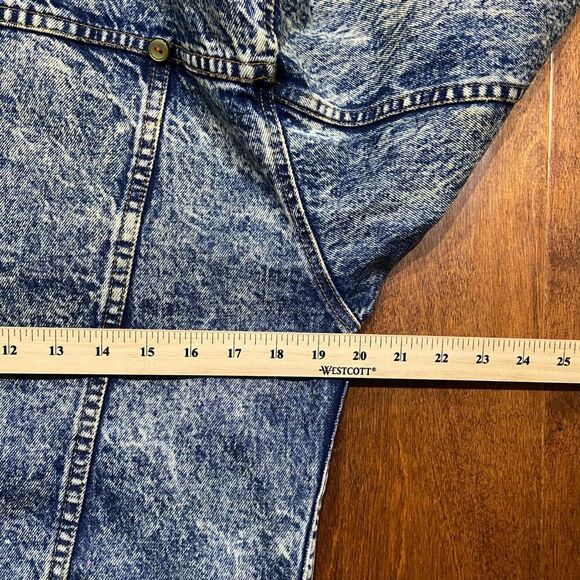 Levi's Vintage Outerwear Stonewashed Denim Blue Jacket Men's Size Medium - Picture 8 of 9